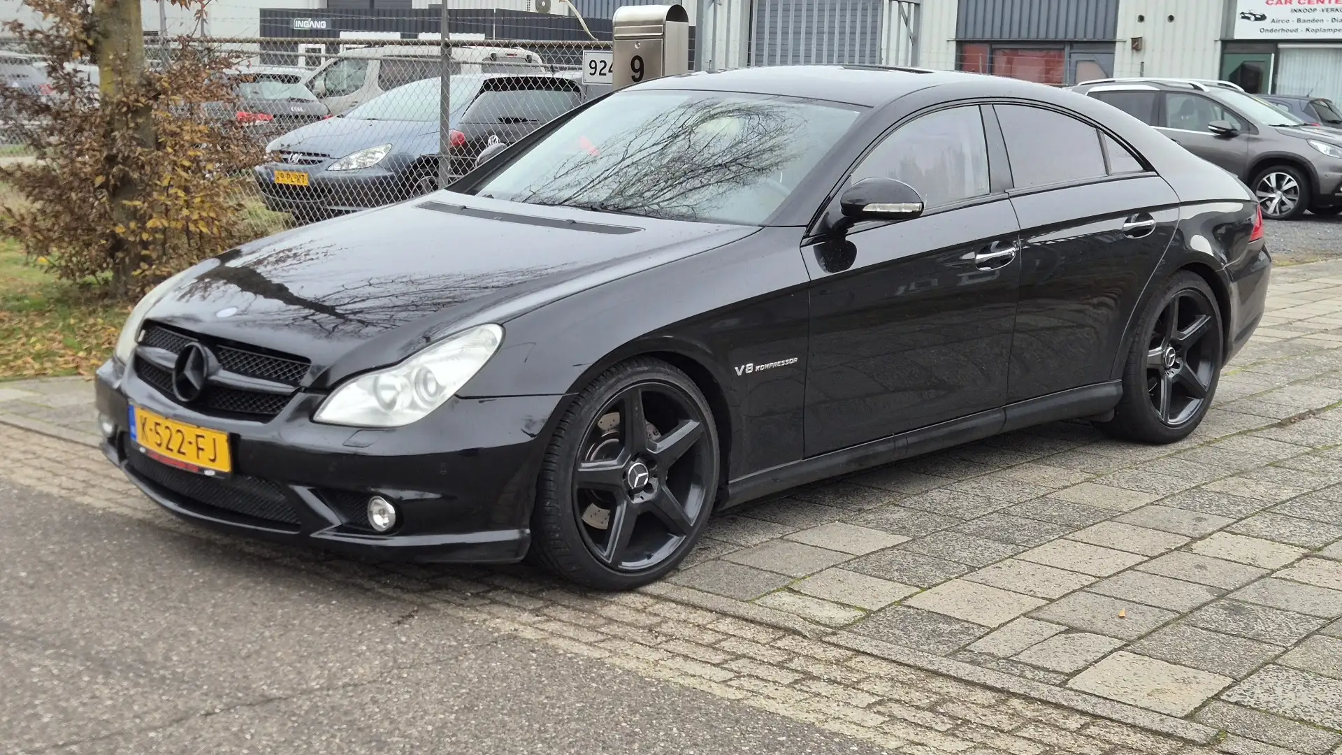 Mercedes-Benz CLS 500 compleet AMG uitgevoerd 19 inch keyles full Leder Noir - 1