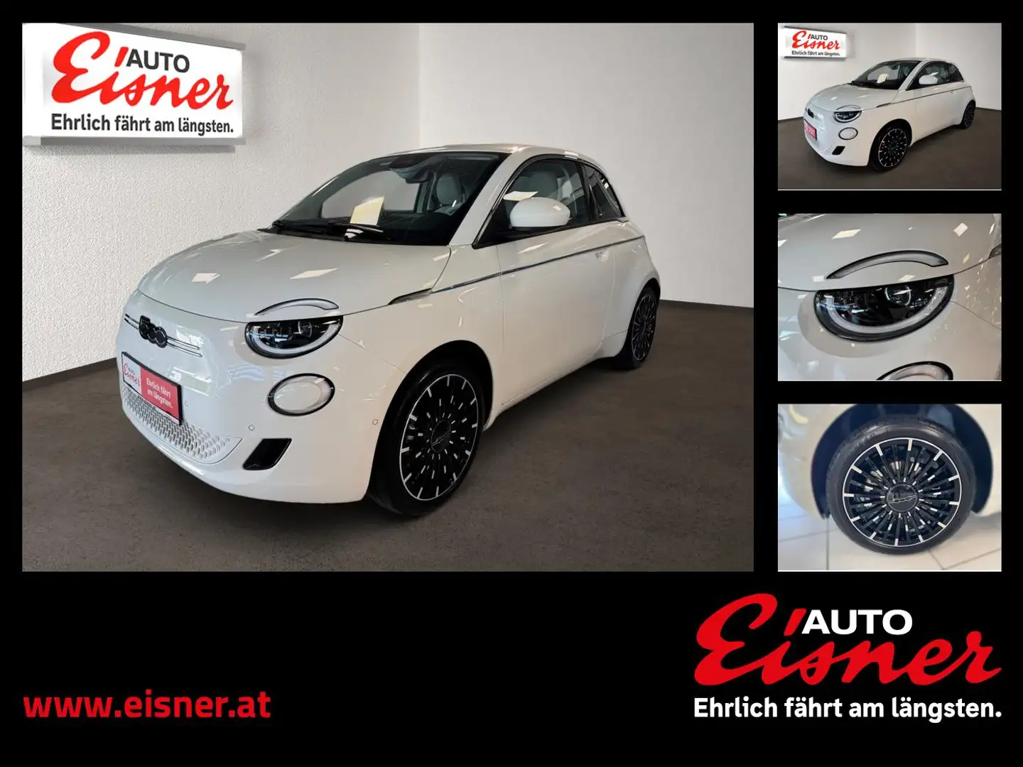 Fiat 500e HB Weiß - 1