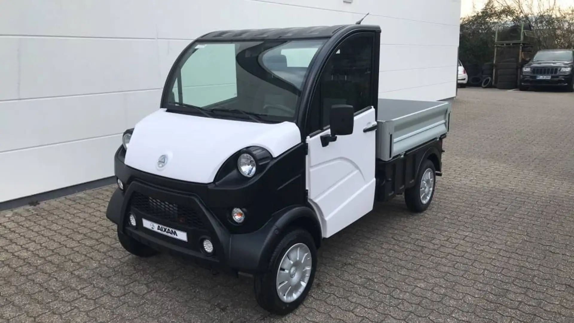 Aixam e-Truck E-truck Pritsche Weiß - 1
