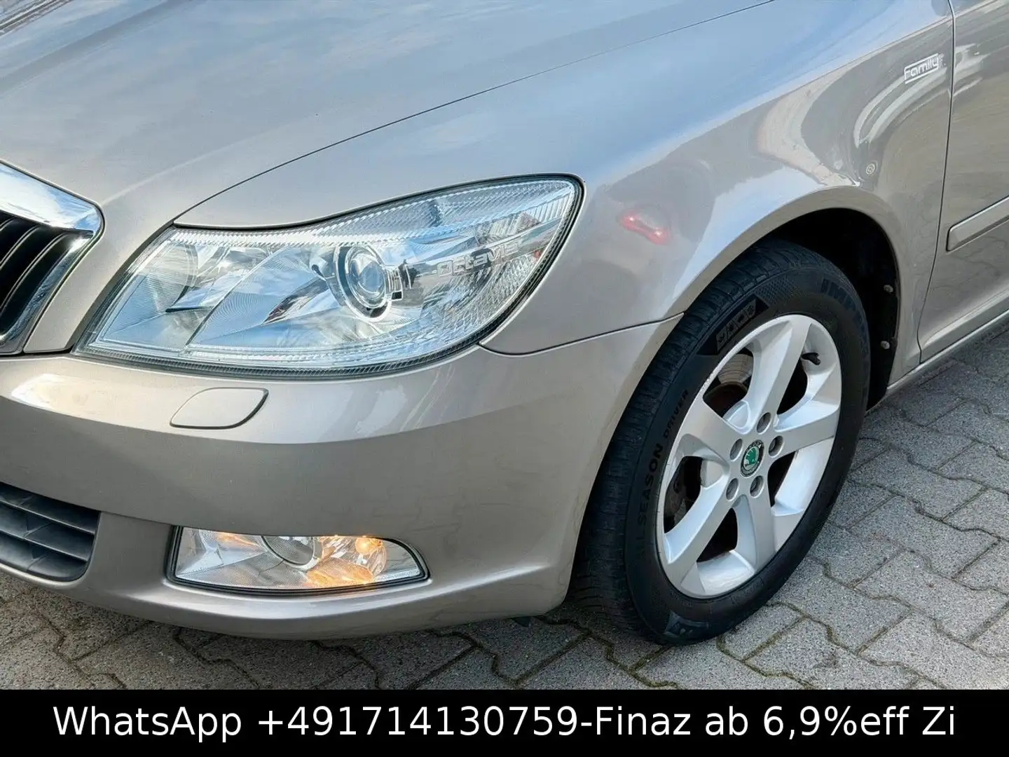 Skoda Octavia Combi Family-KLIMA-SHZG-TEMP-ALU-PDC-CD- Beige - 2