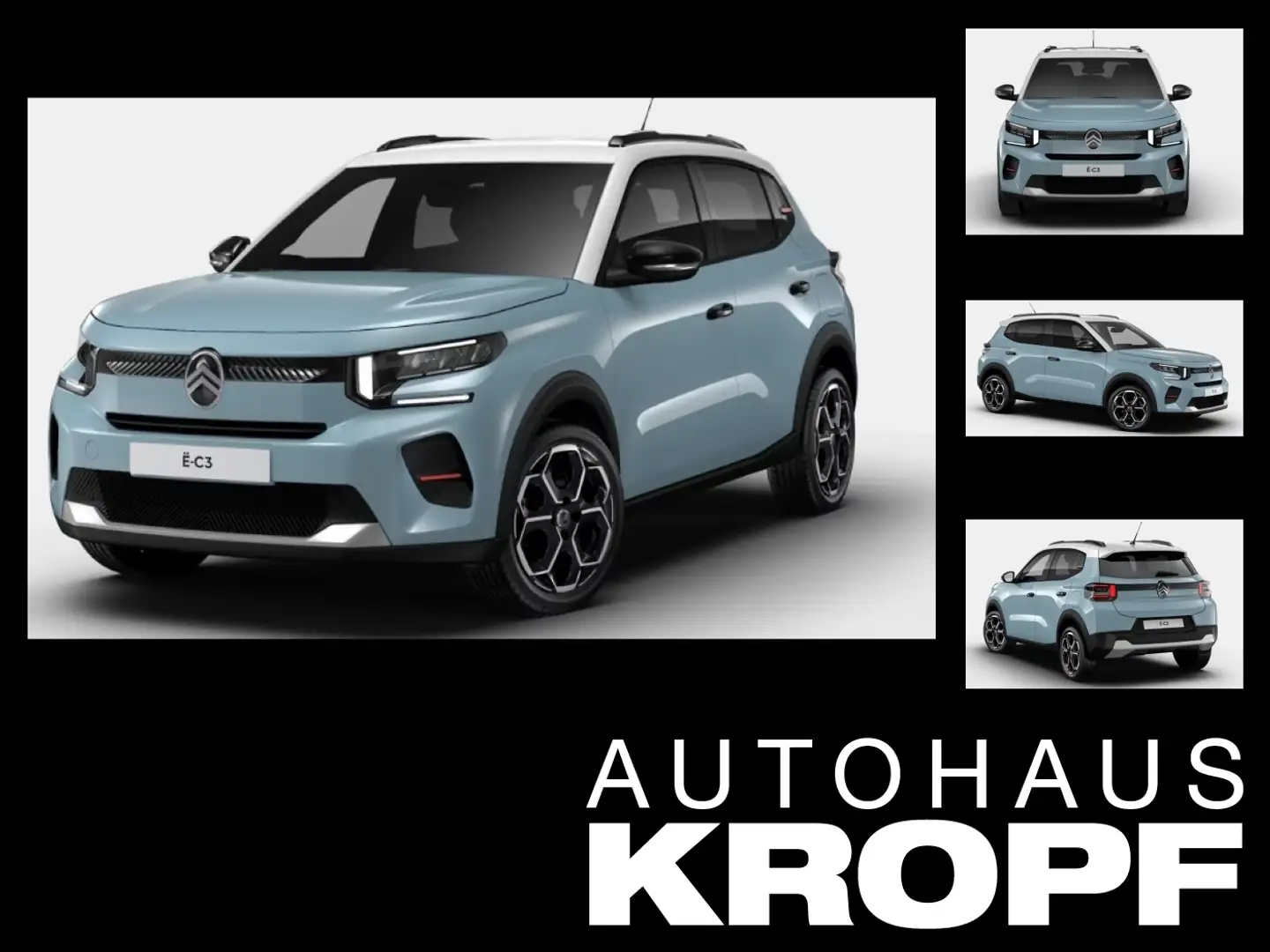 Citroen C3 MAX Elektromotor 44KwH LED+Navi+Kam.+KlimaA Blau - 1