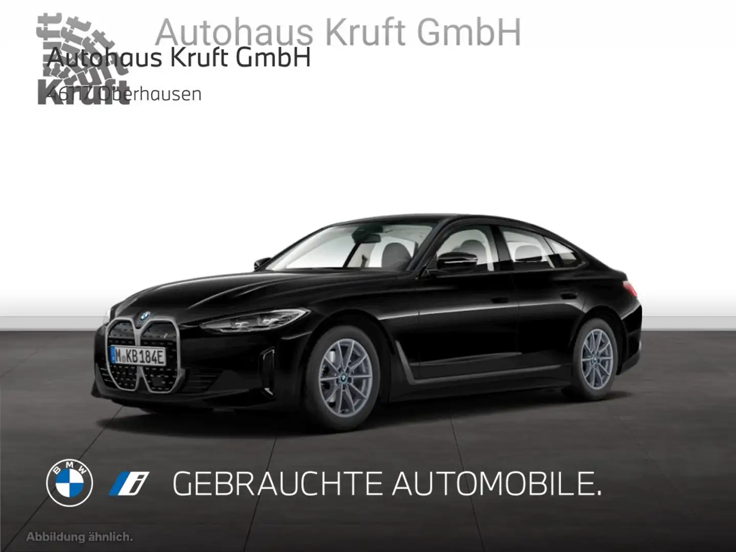 BMW i4 eDrive35 GRAN COUPÉ+LCPLUS+WIDSCREEN+DAB+SITZHZ Schwarz - 2