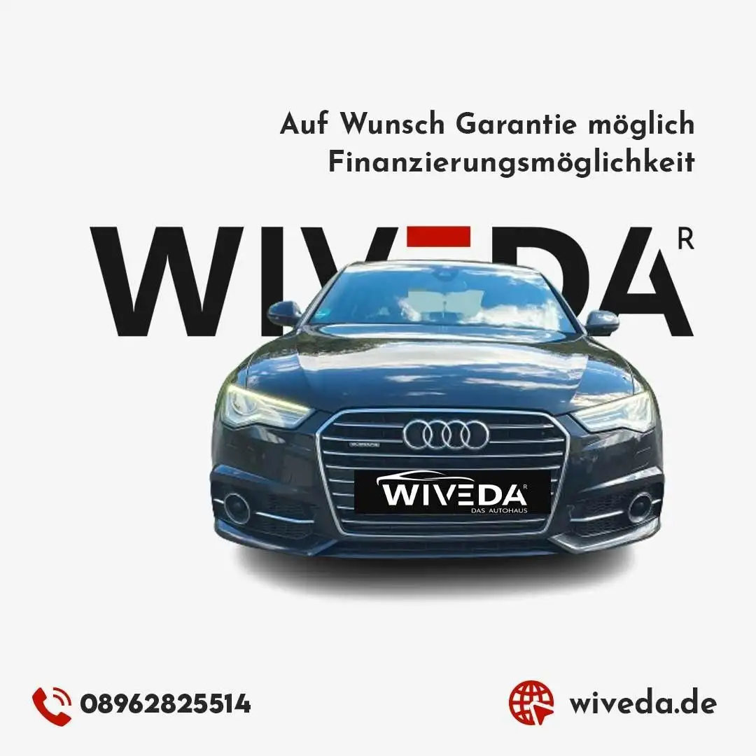 Audi A6 Lim. 3.0 TDI quattro  S-Line KAMERA~ACC~NAVI Schwarz - 1