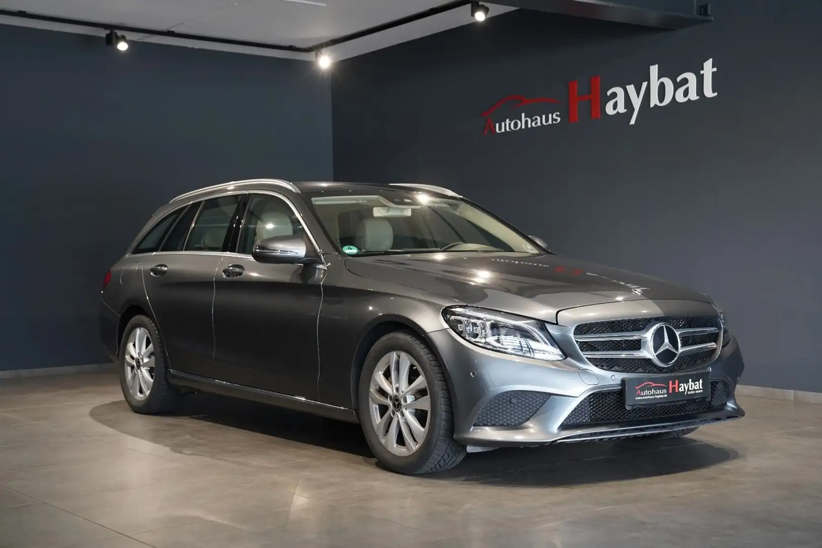 Mercedes-Benz C 200 T Avantgarde Comand-ILS-Leder-Pano-RFK-AHK Grau - 1