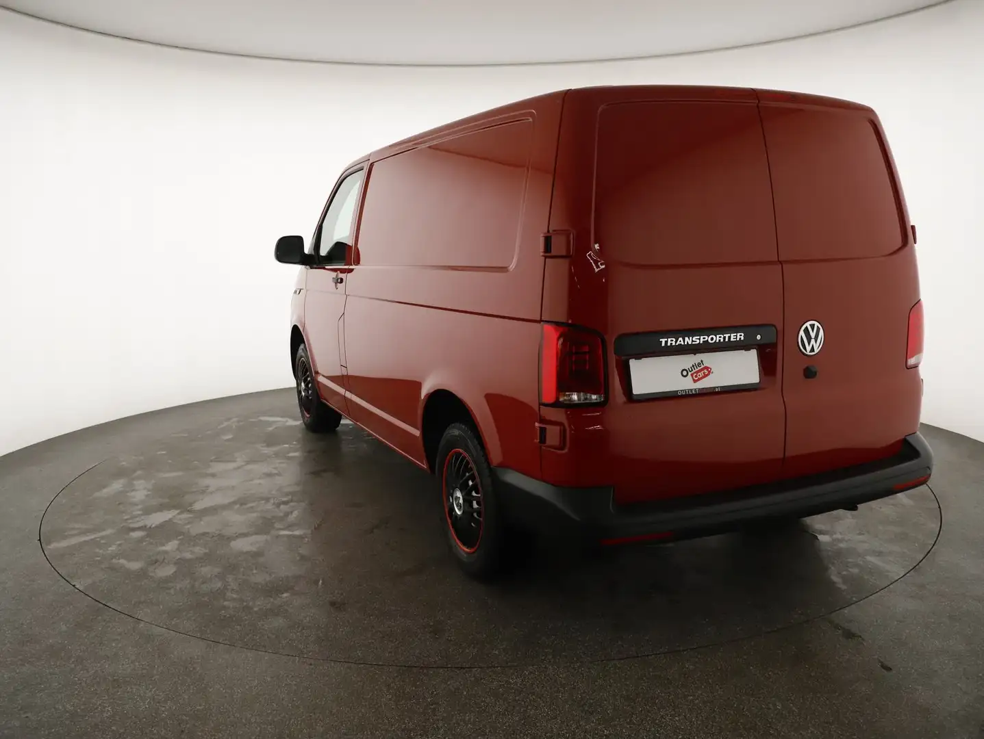 Volkswagen T6.1 Transporter VW Transporter T6.1 Kastenwagen Entry TDI Rood - 2