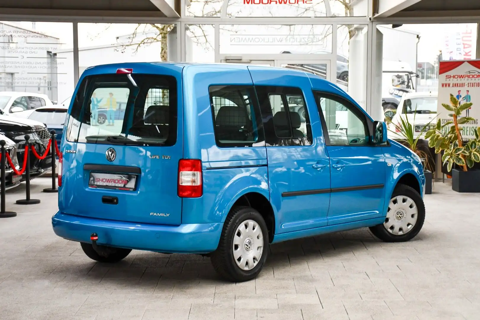 Volkswagen Caddy Life 1.Hand Anhängerkupplung 83tkm! Vert - 2