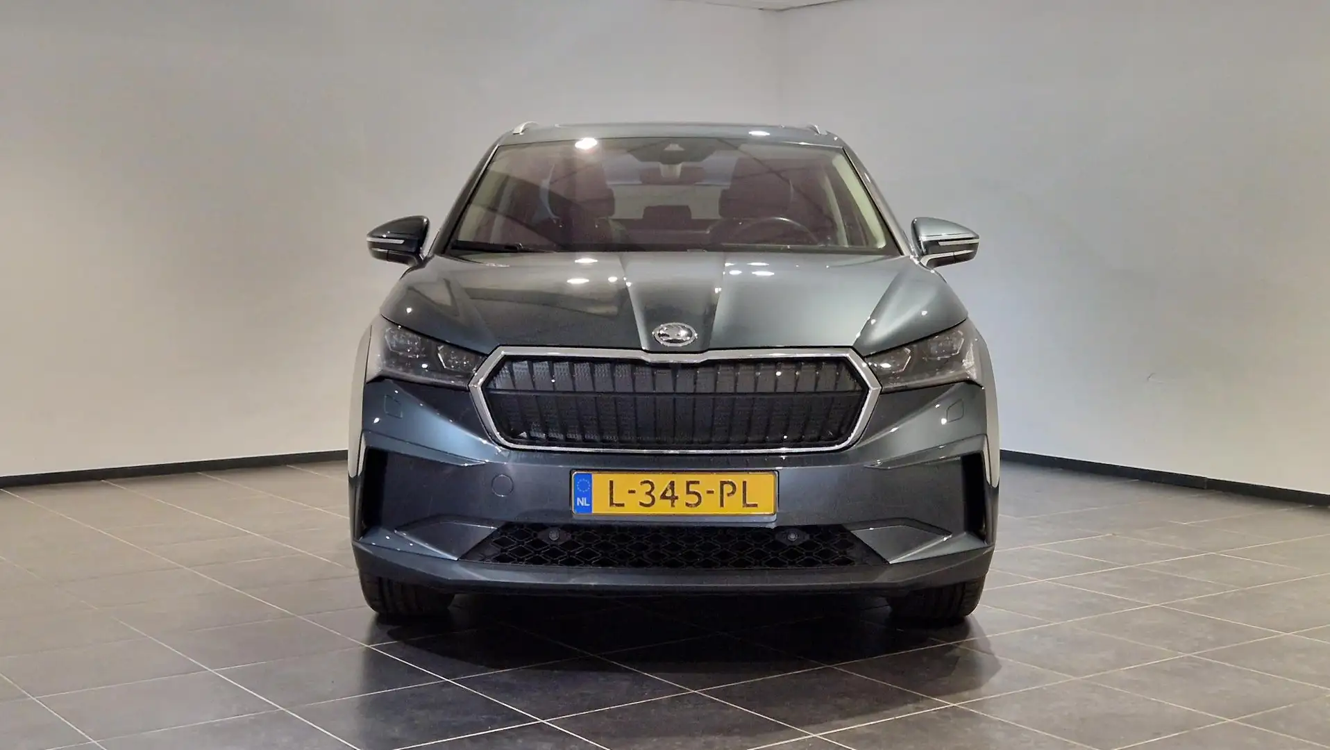 Skoda Enyaq iV 80 | Leder | Panoramadak | Trekhaak Grijs - 2