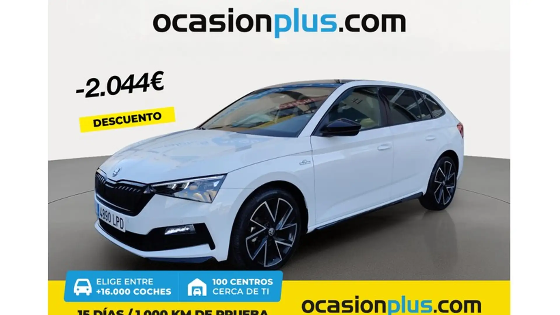 Skoda Scala 1.5 TSI Montecarlo 110kW Blanco - 1