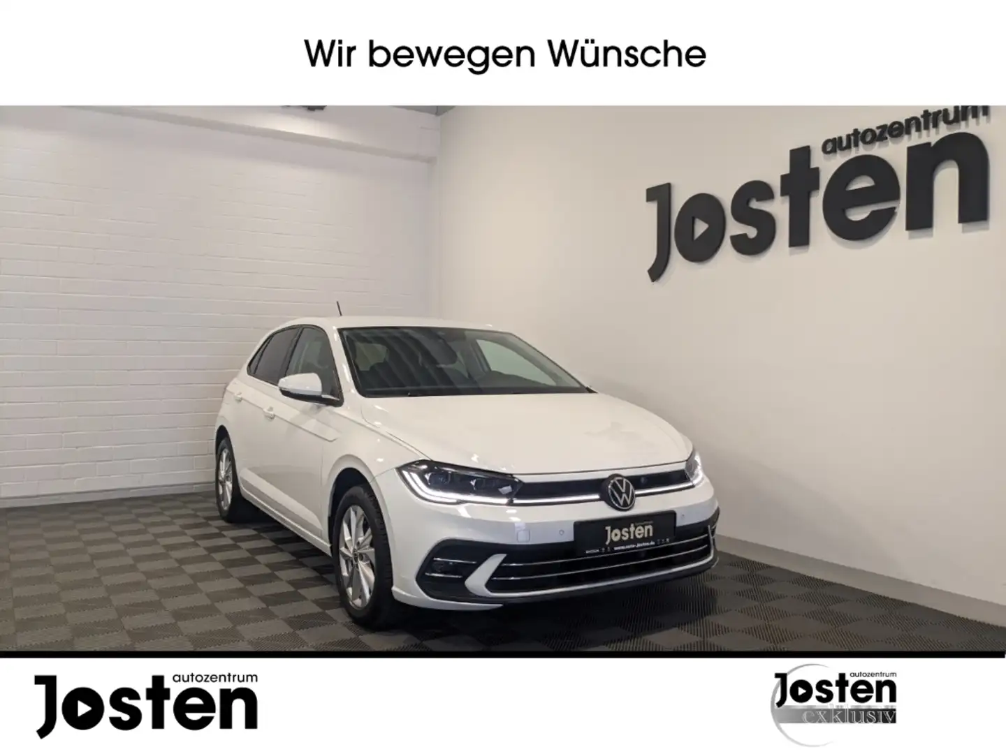 Volkswagen Polo Style 1.0 TSI MATRIX VIRTUAL NAVI PDC SITZHZG Wit - 1