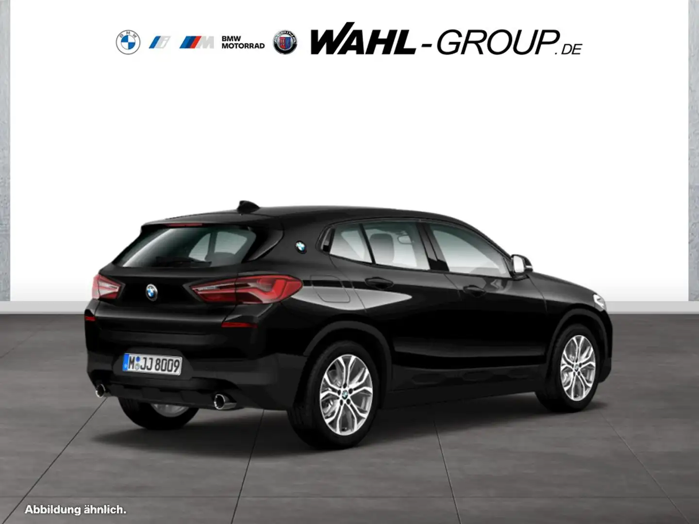 BMW X2 sDrive20i ADVANTAGE PLUS LED NAVI KEYLESS ALU 18" Nero - 2