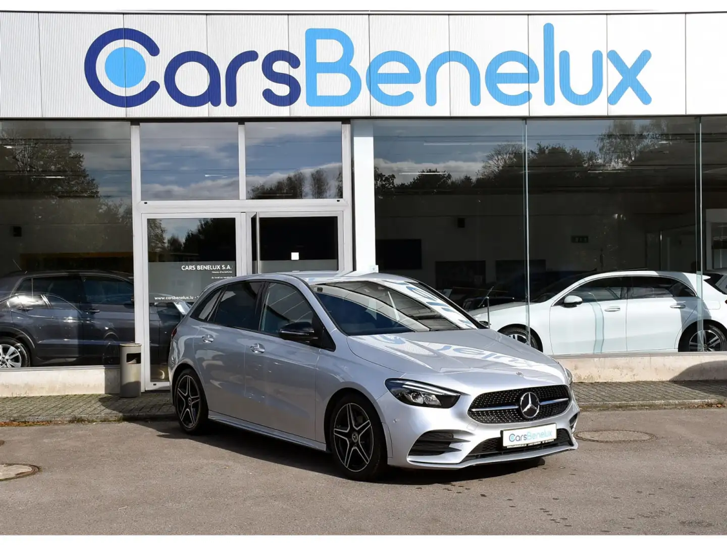 Mercedes-Benz B 180 AMG Line 7G GPS LANE PARK CAM KEYLESS ATT RMQ 1° M Argent - 1