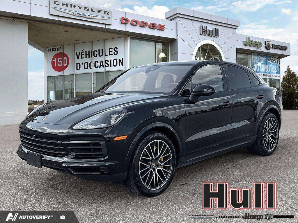 Black 2023 Porsche Cayenne Coupe Coupe All-Wheel Drive 8-Speed Automatic