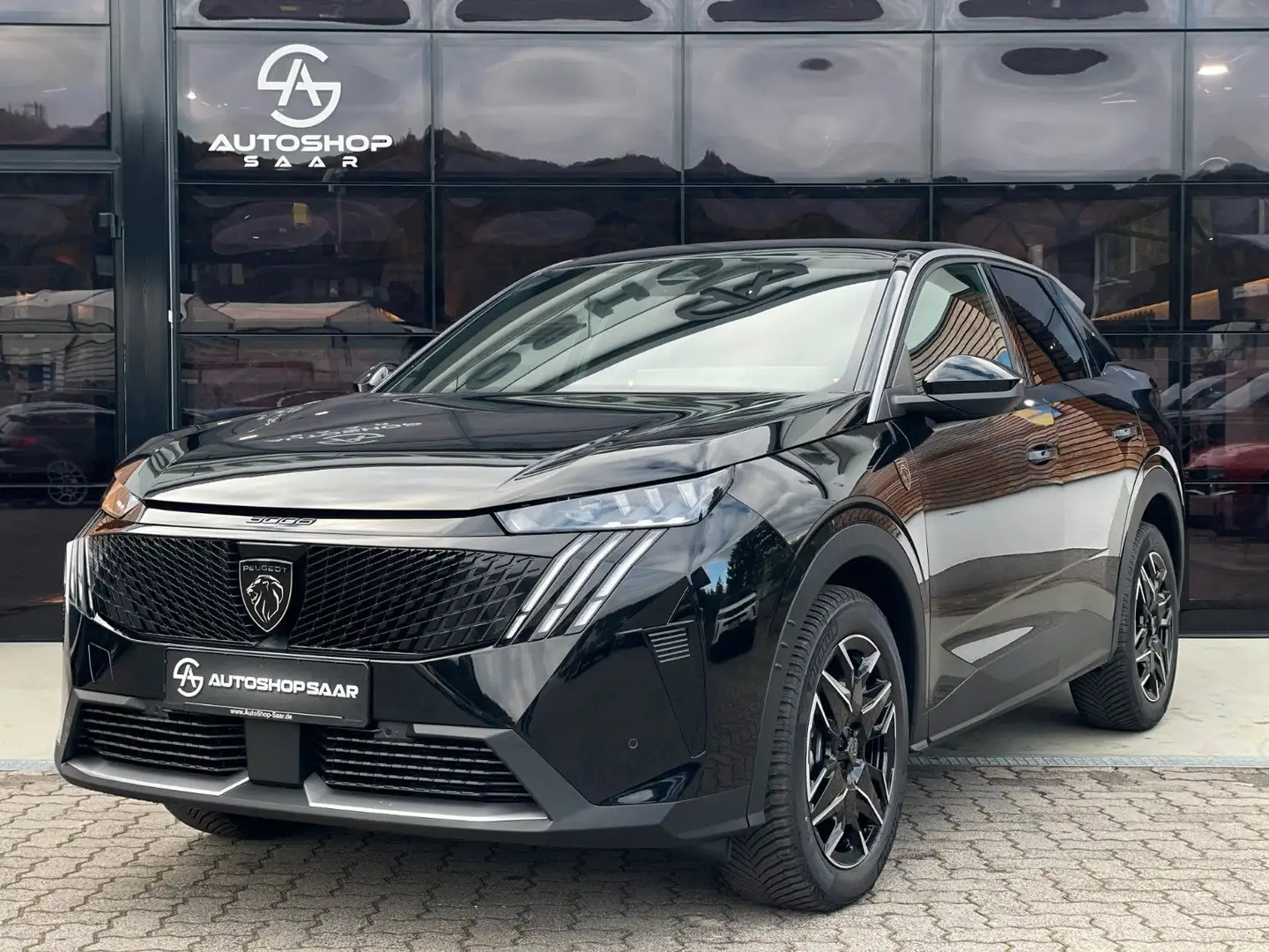 Peugeot 3008 Hybrid 145 GT CAM/LED/SHZ Schwarz - 1