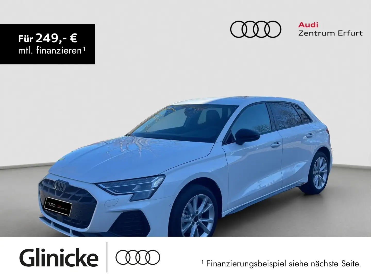 Audi A3 S line 35 TFSI *Ve*Sh*LEDS Blanc - 1