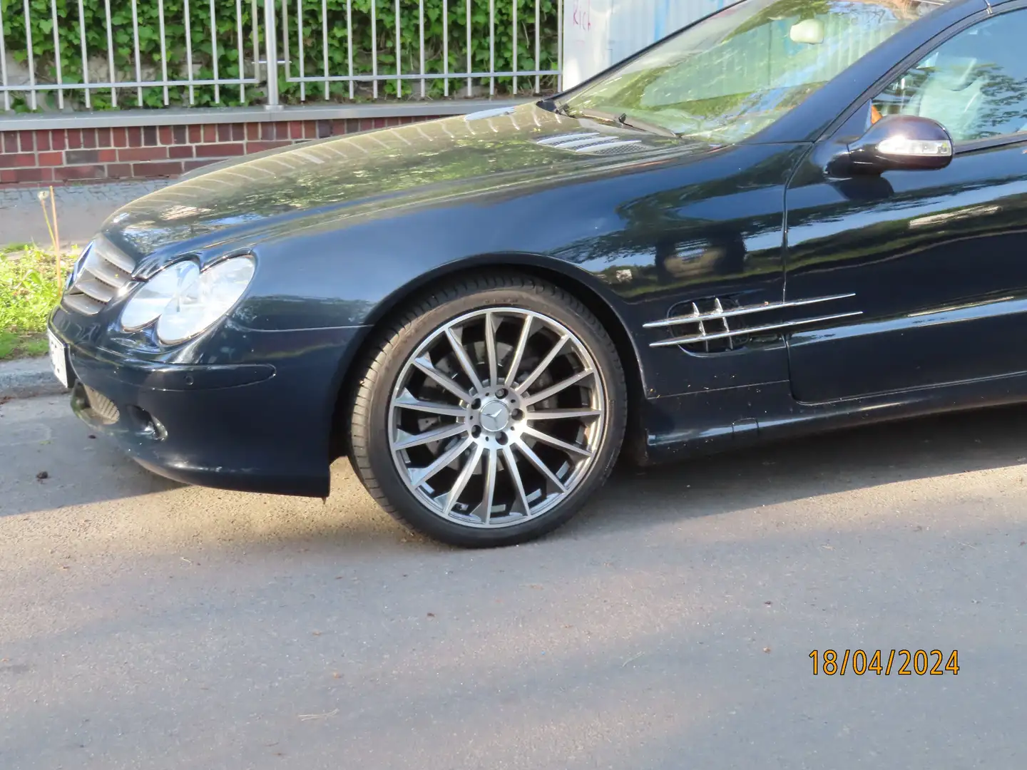 Mercedes-Benz SL 500 Blau - 2