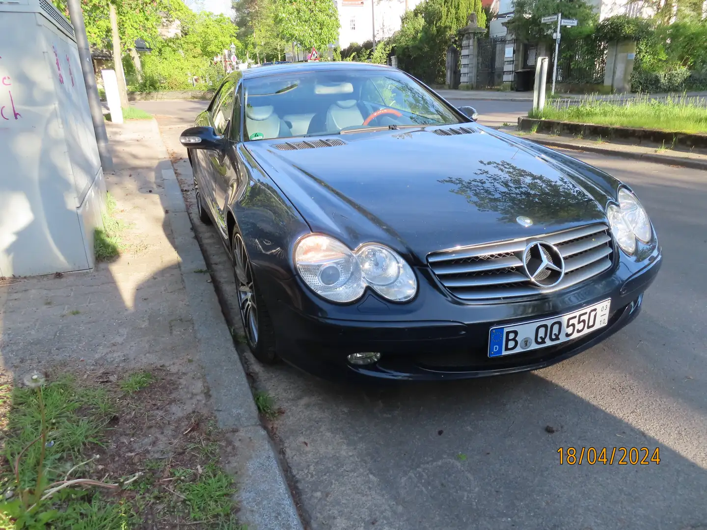 Mercedes-Benz SL 500 Blau - 1