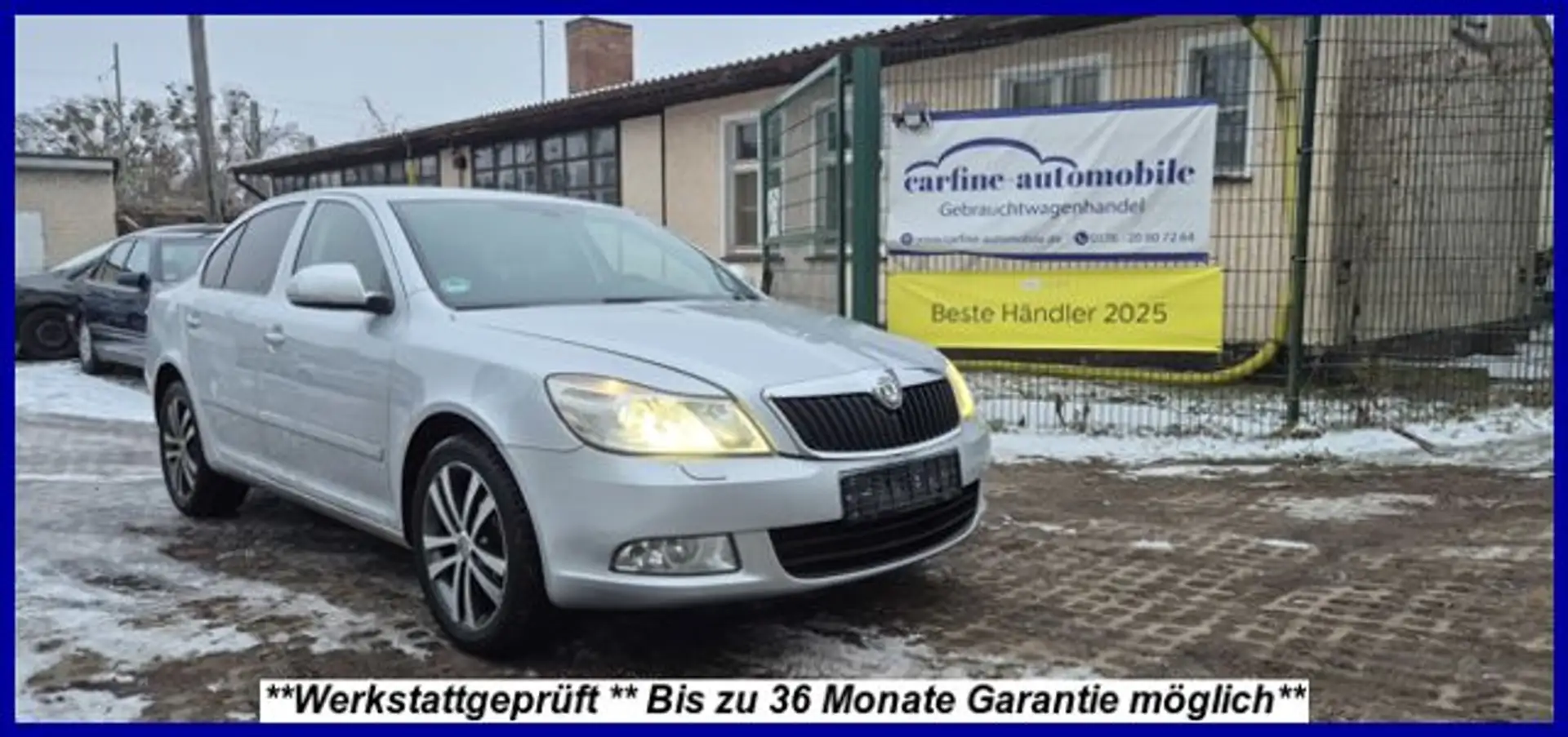 Skoda Octavia Family 2.Hand 17"Allwetter PDC GARANTIE Silber - 1
