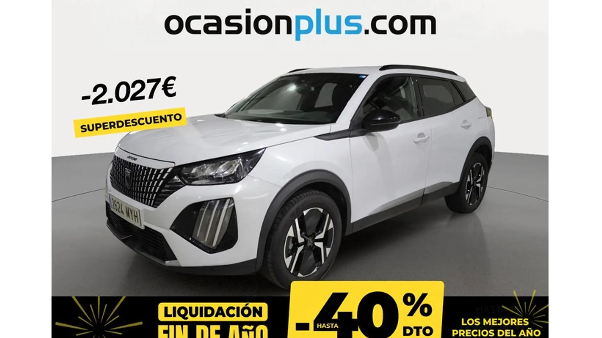 Peugeot 2008 1.2 PureTech S&S Allure 100 Weiß - 1