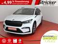 Skoda Enyaq iV60 Sportline 320,-ohne Anzahlung Matrix Kamera Weiß - thumbnail 2