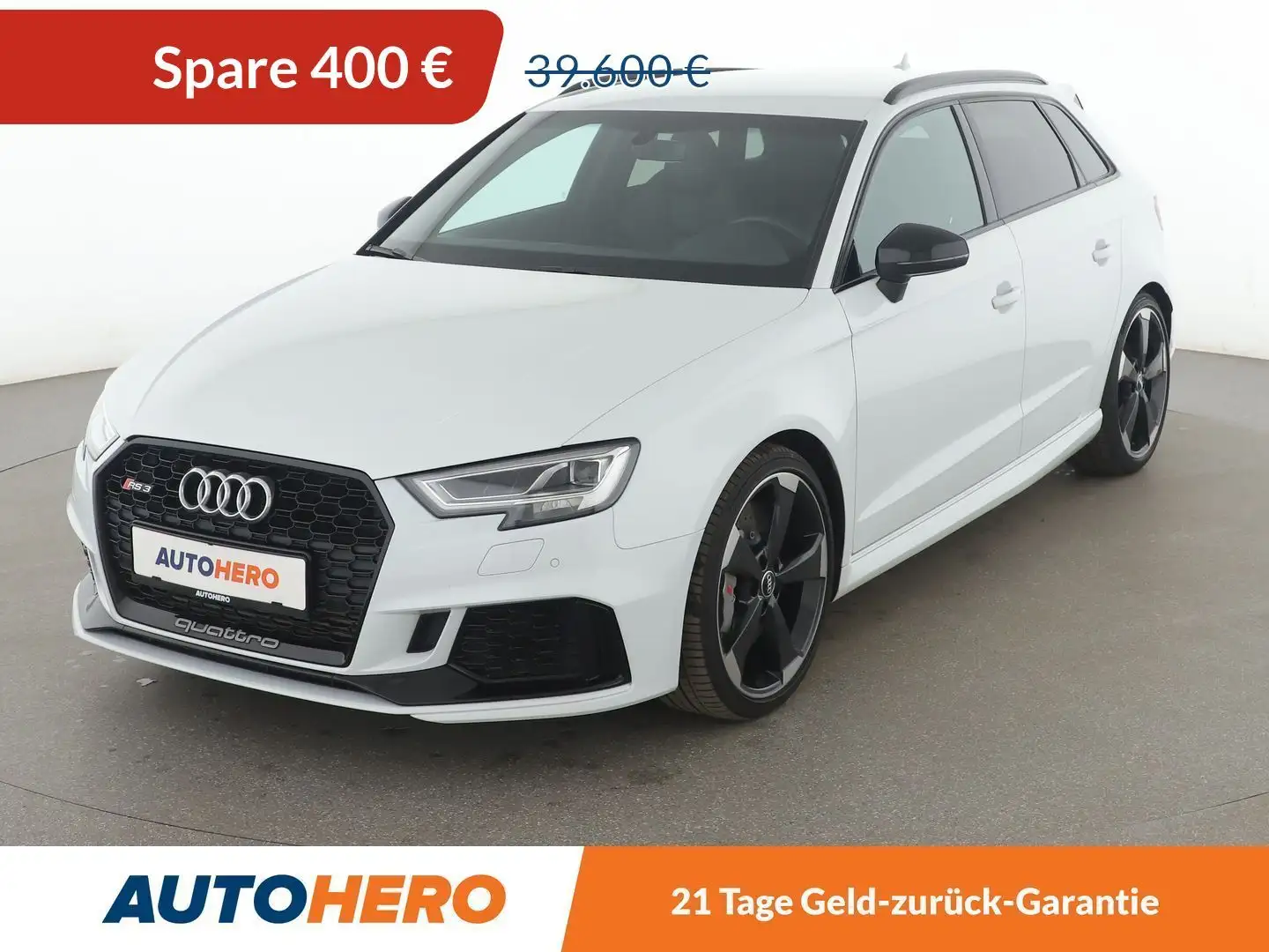 Audi RS3 2.5 TFSI quattro Aut.*NAVI*MATRIX-LED*TEMPO*PDC* Blanc - 1