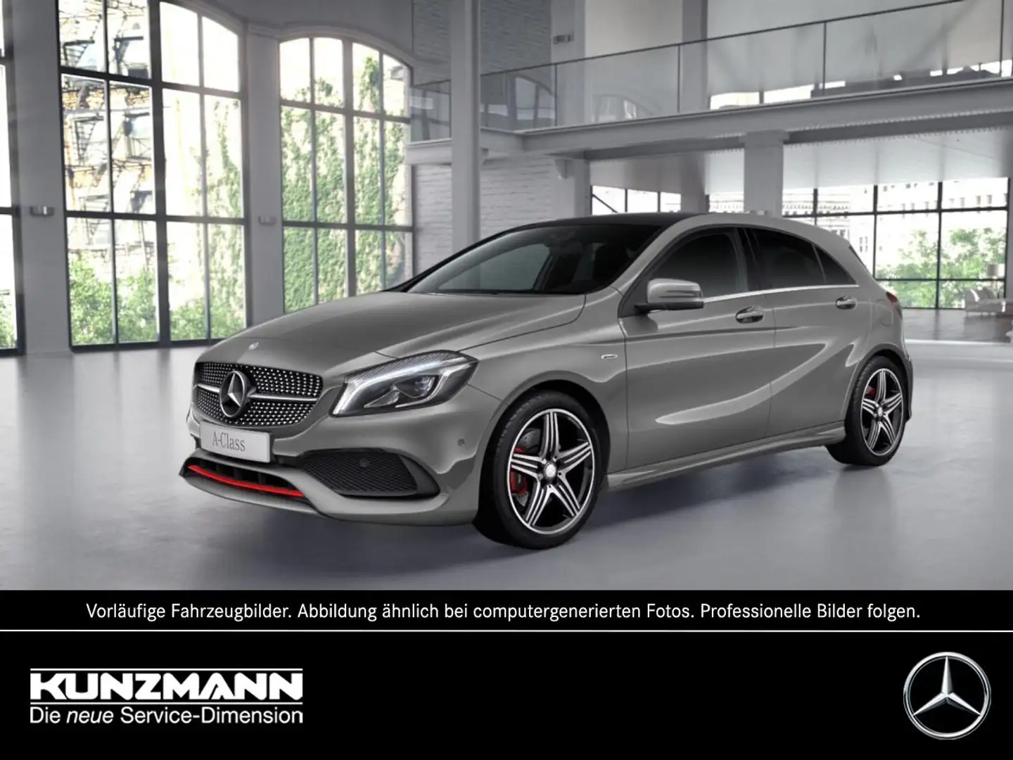 Mercedes-Benz A 250 Sport AMG Navi Panorama Harman Kardon SHZ Gris - 1