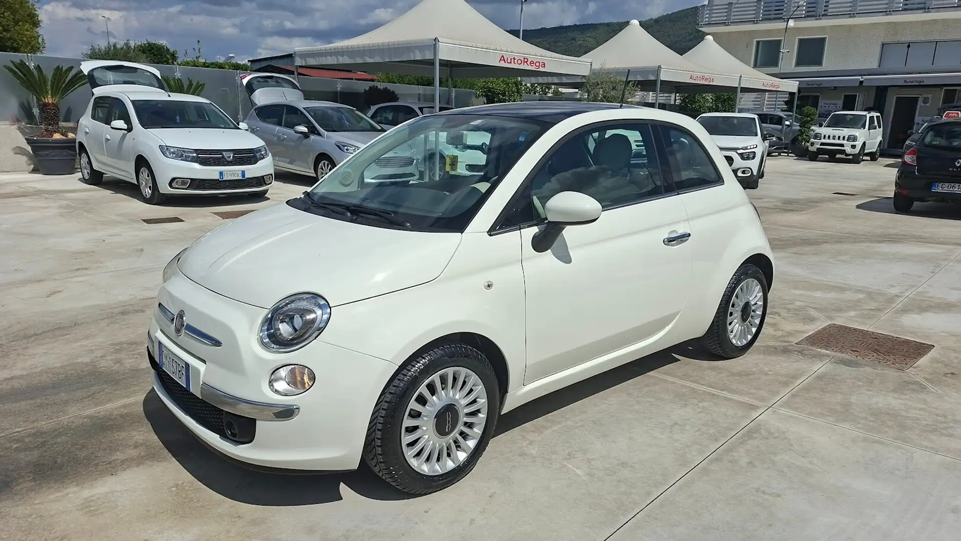 Fiat 500 1.2 Lounge Bianco - 2