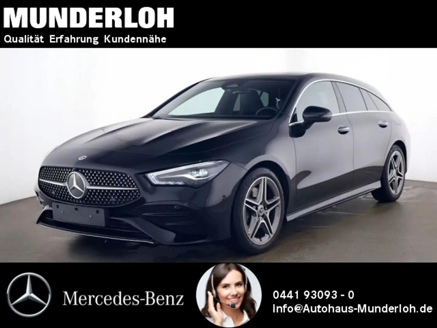 Mercedes-Benz CLA 200 d Shooting Brake AMG Line Burmester LM-Räder 18" Schwarz - 1