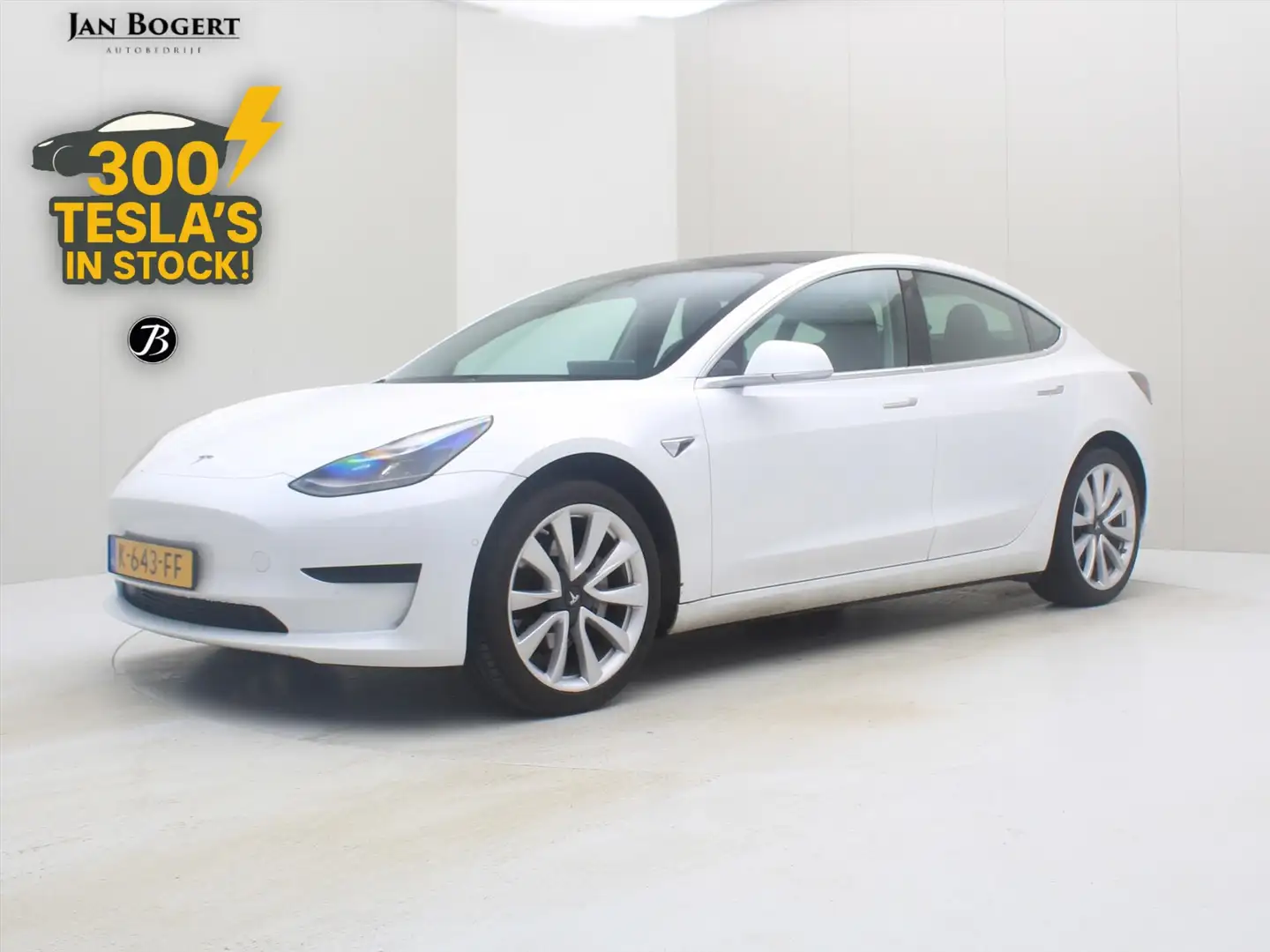 Tesla Model 3 Standard RWD Plus [ LFP-ACCU+19'' LMV+AUTOPILOT+60 Blanc - 1
