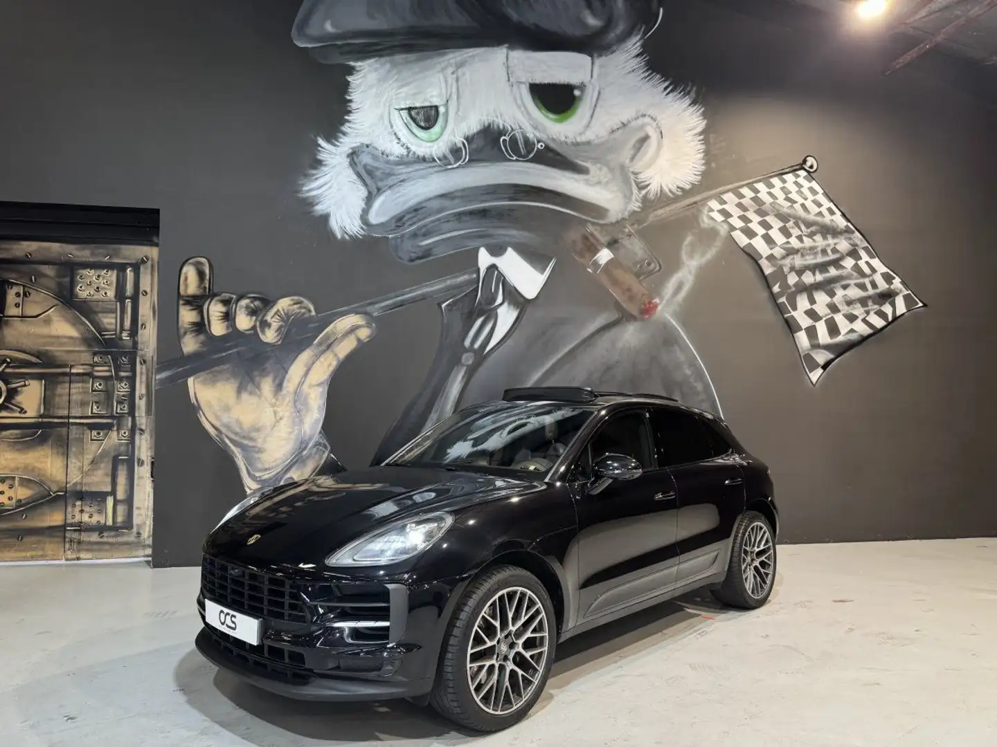 Porsche Macan 3.0 S 26K d'options Toit ouvrant / PSE / Sport chr Noir - 1