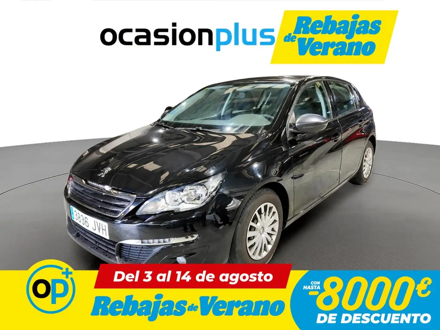 Peugeot 308 1.6 BlueHDi Access 100 Negro - 1