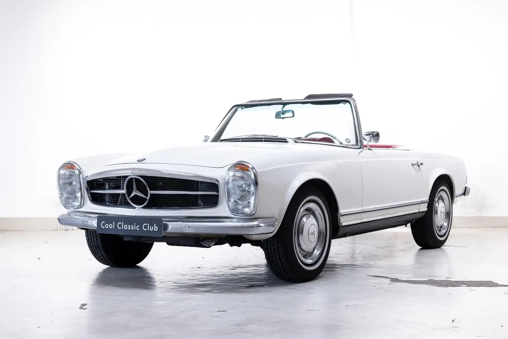 Mercedes-Benz SL 230 Pagode - Bilstein - Hardtop - Alb - 1