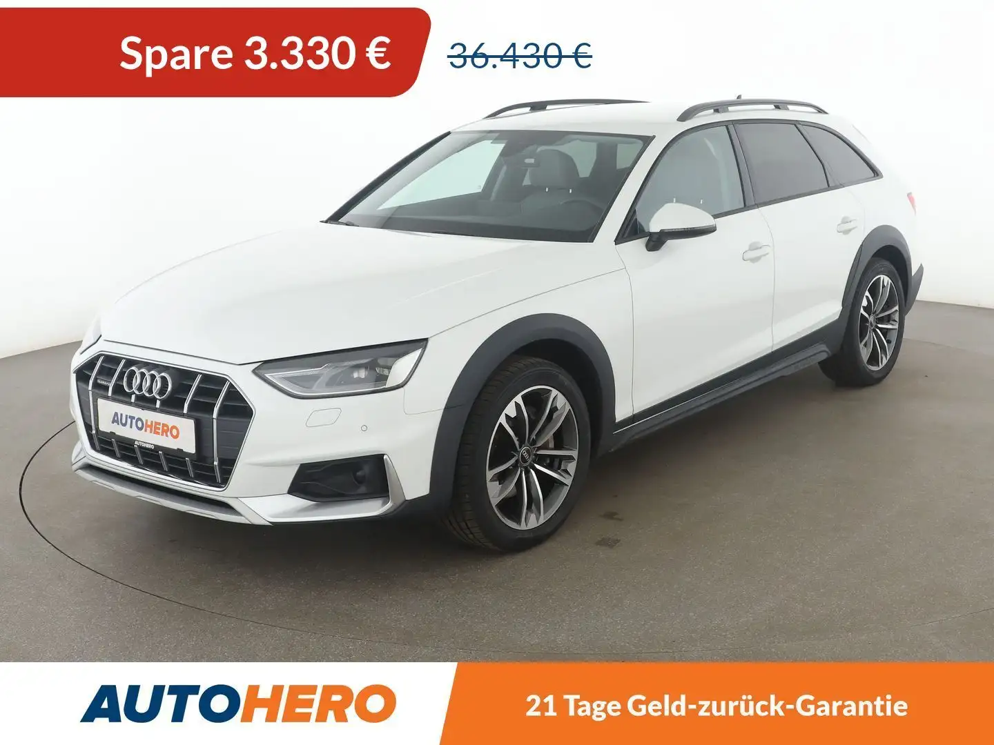Audi A4 allroad 40 TDI Aut.*NAVI*LED*ACC*AHK*ALU*PDC* Weiß - 1