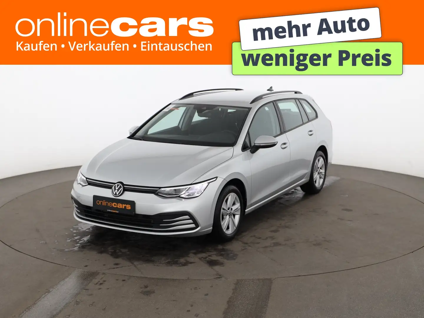Volkswagen Golf Variant Golf VIII Variant 1.0 TSI Life LED RADAR NAVI PDC Silber - 1