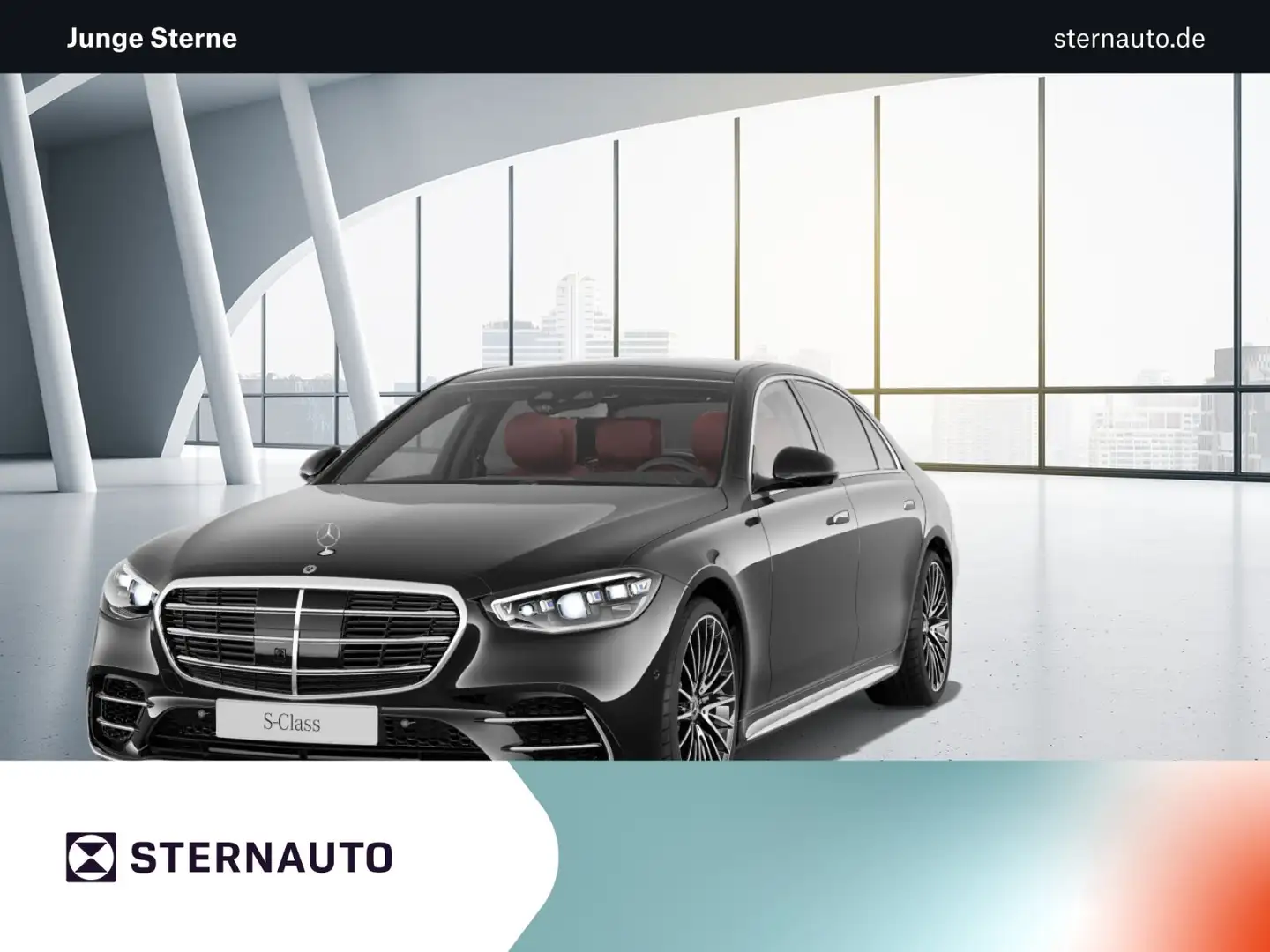 Mercedes-Benz S 580 S 580 4MATIC Limousine lang  AMG Line Navi/Styling Noir - 1