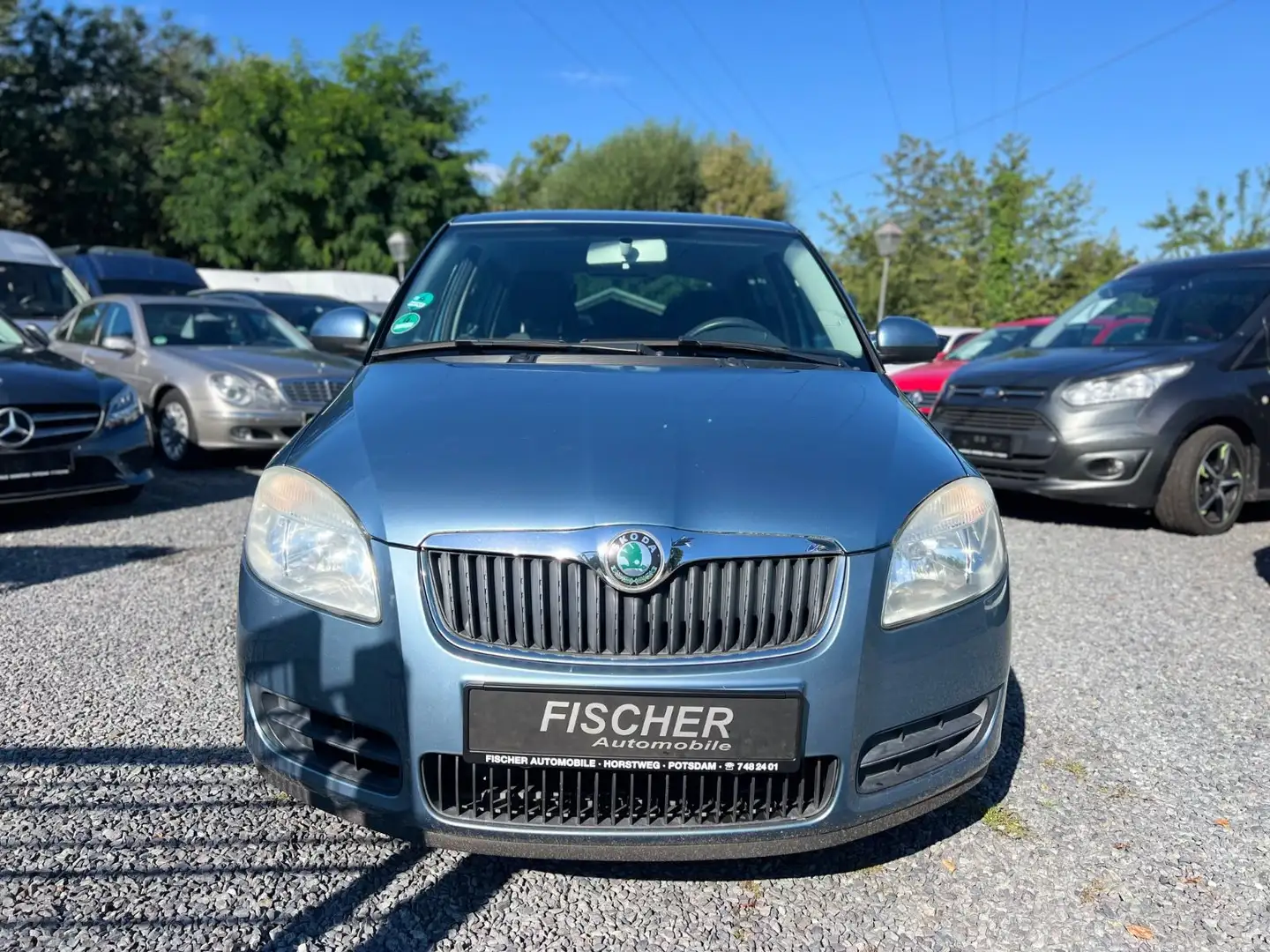 Skoda Fabia Ambiente+1 HAND+KLIMA+TÜV NEU+ Grau - 2
