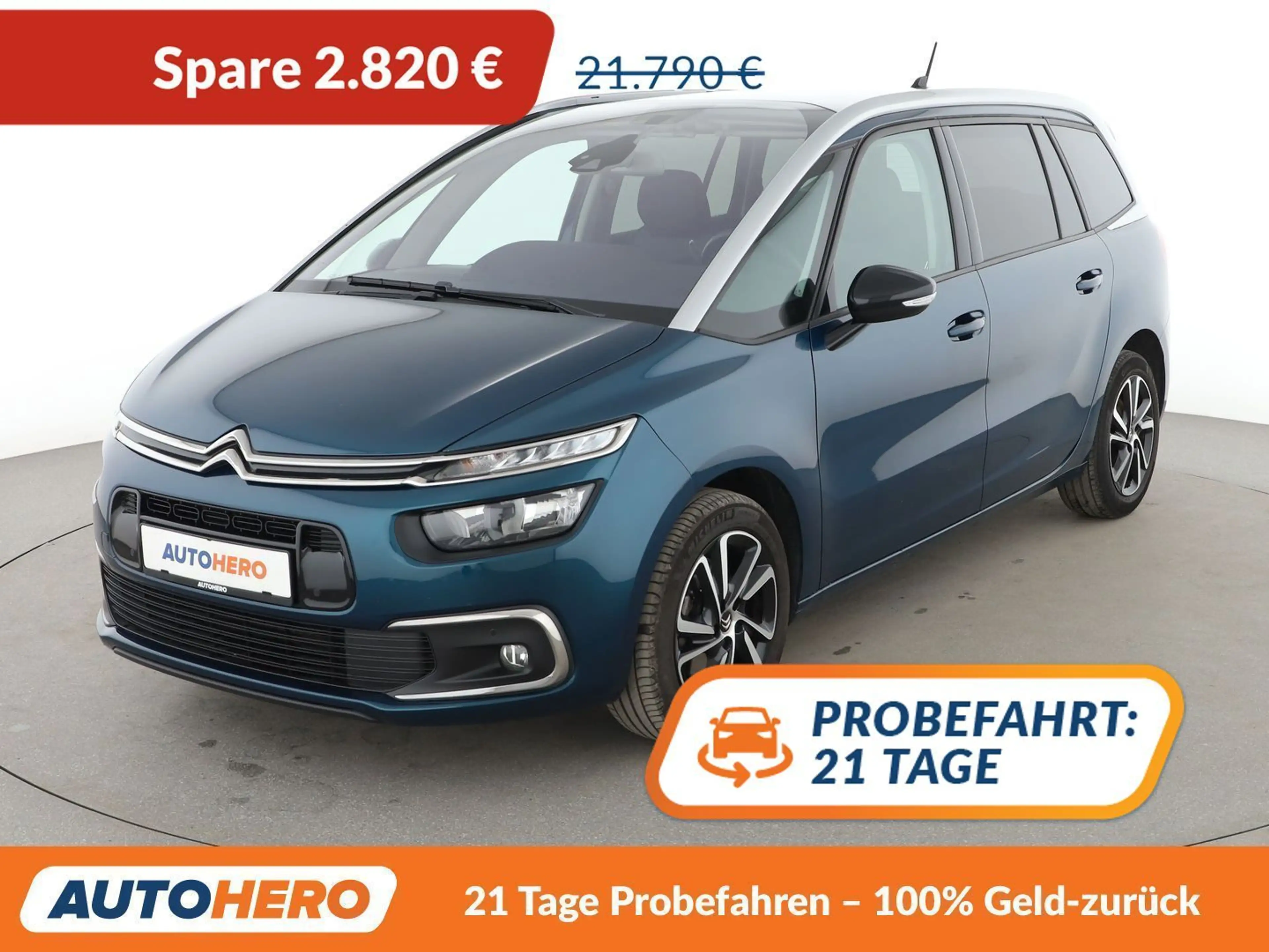 Citroen C4 SpaceTourer 2.0 Blue-HDi Shine Aut*NAVI*XENON*TEMPO*CAM*PDC*