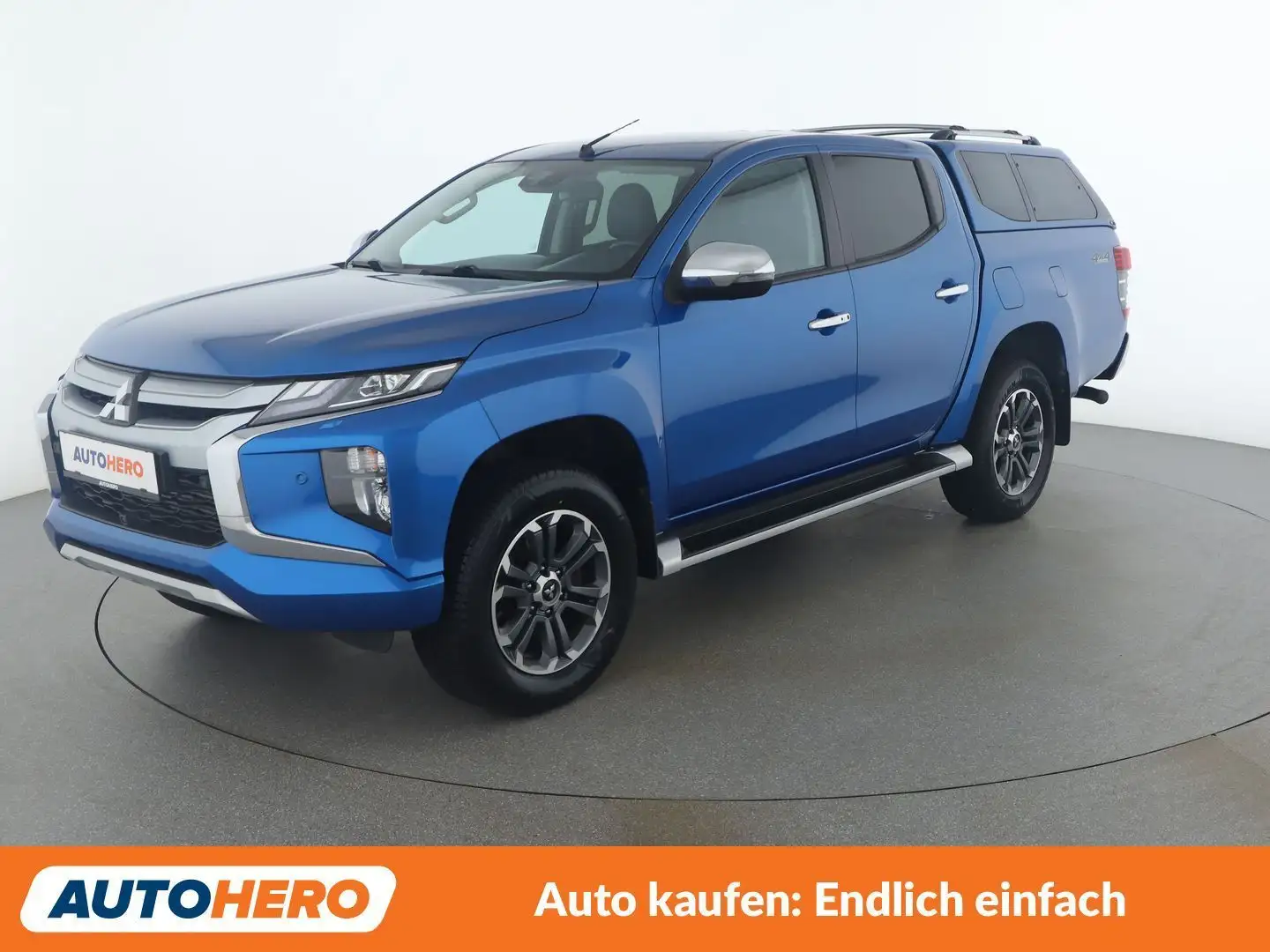 Mitsubishi L200 2.2 DI-D Doppelkabine 4WD Blau - 1