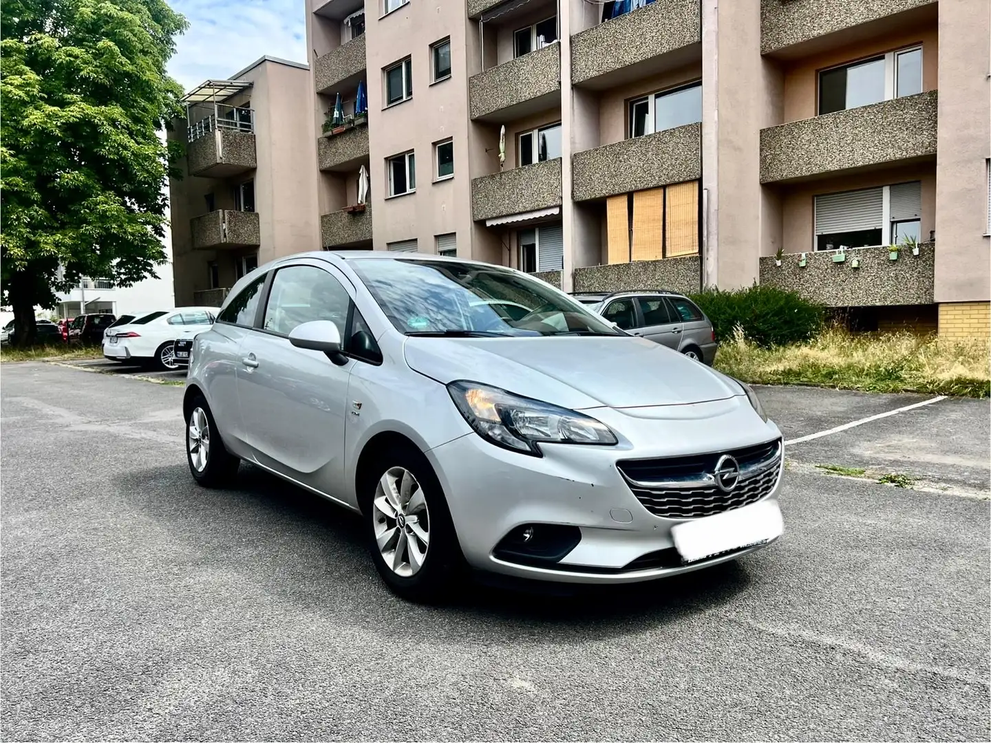 Opel Corsa-e active Top gepflegt! Silber - 1