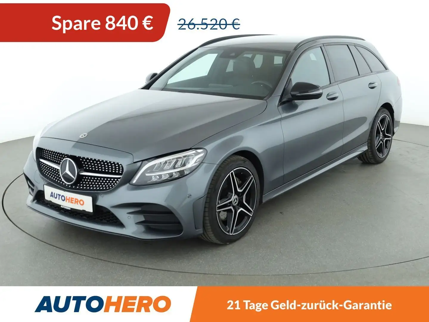 Mercedes-Benz C 220 C 220 d T AMG Line Aut.*NAVI*LED*ACC*CAM*PDC* Grau - 1