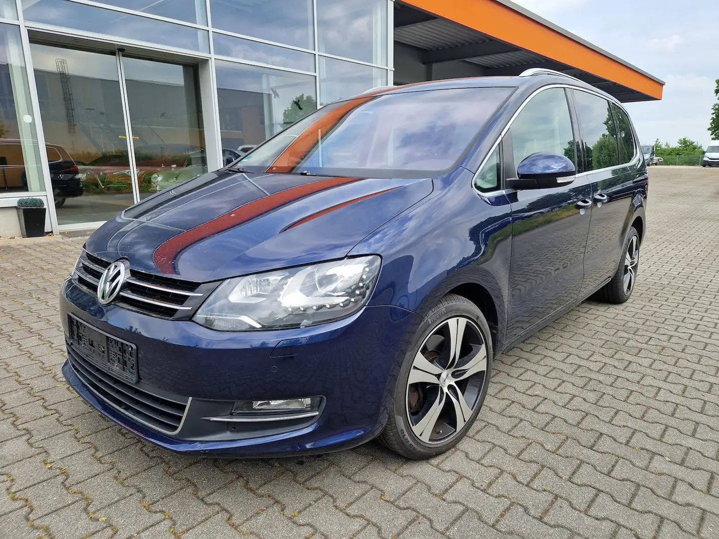 Volkswagen Sharan 2.0 TDI DSG BMT Highline Leder/Navi/Xenon Azul - 1