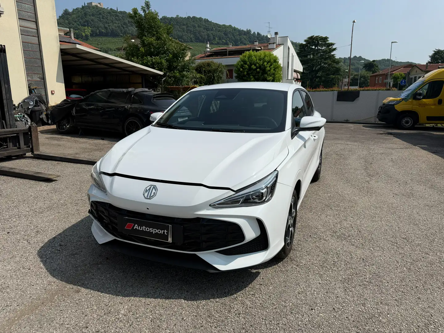 MG MG3 MG3 1.5 hybrid+ Luxury ! INCIDENTATA ! Blanco - 2