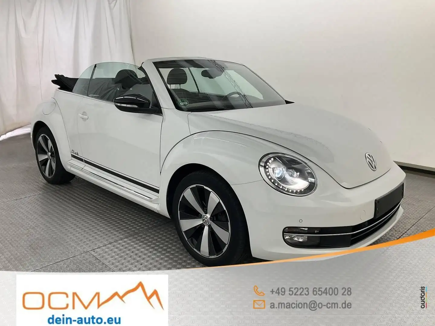 Volkswagen Beetle 1.2 TSI Club Xenon Navi Sitzheizung Weiß - 1