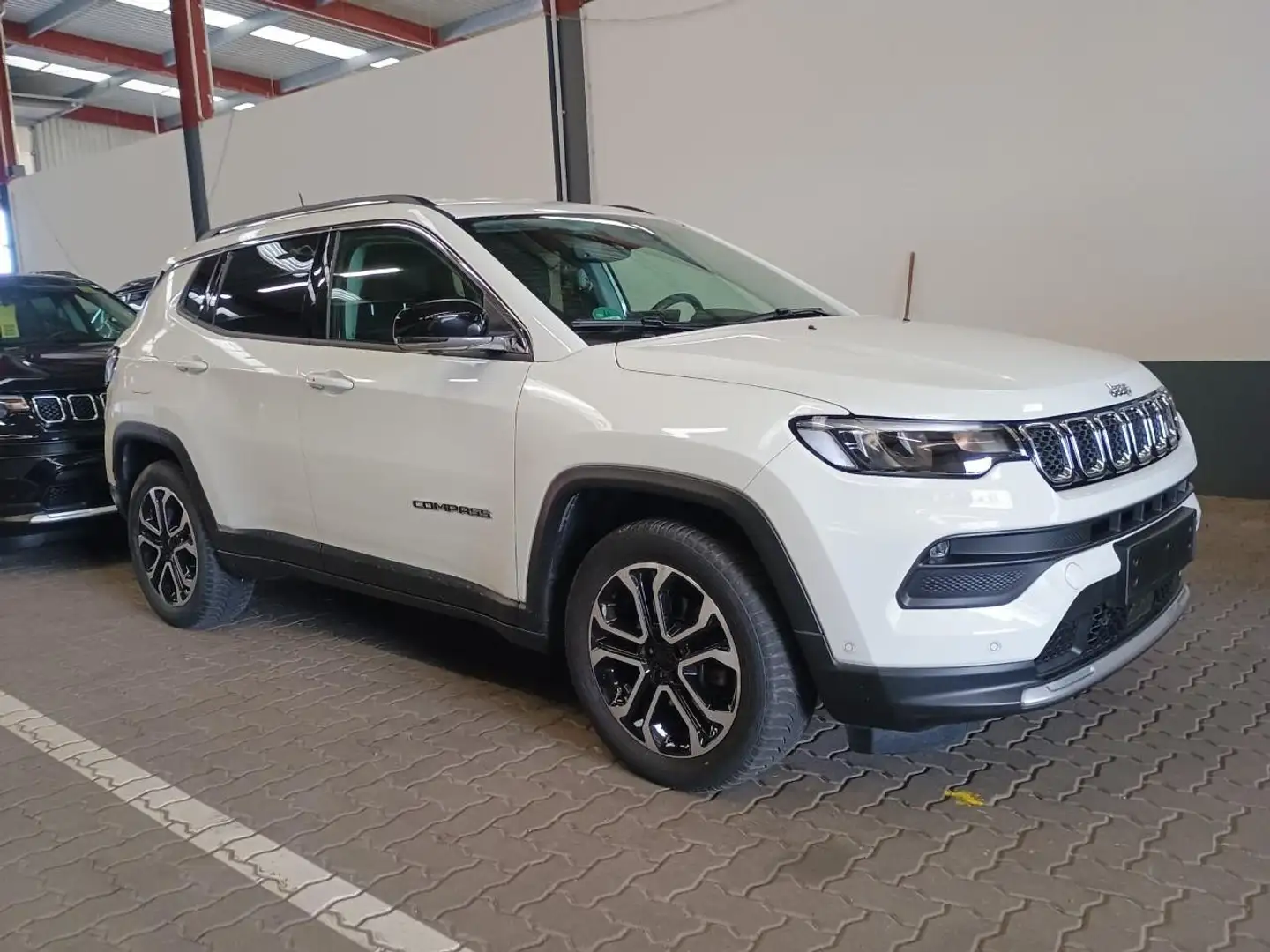 Jeep Compass Limited LED+NAV+LEDER+SHZ+360°+VIRTU+ACC Weiß - 1