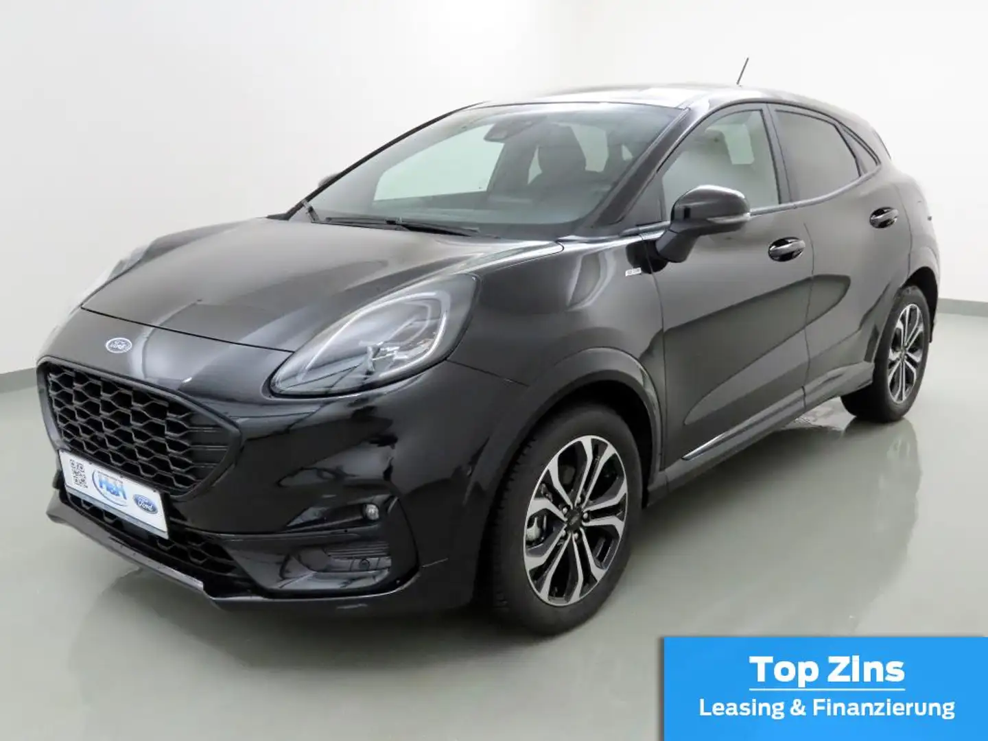 Ford Puma 1.0 Aut M-Hybrid ST-Line iACC+KomfortPaket Schwarz - 2
