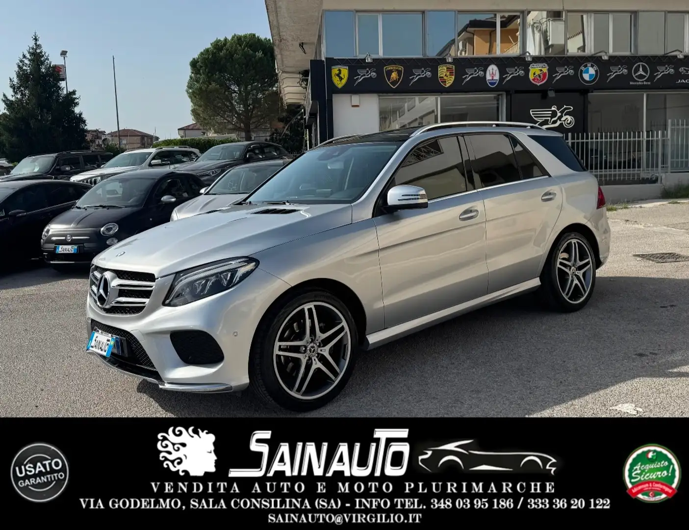 Mercedes-Benz GLE 350 Mercedes-benz GLE 350 4Matic Premium Plus tetto Ga Grijs - 1