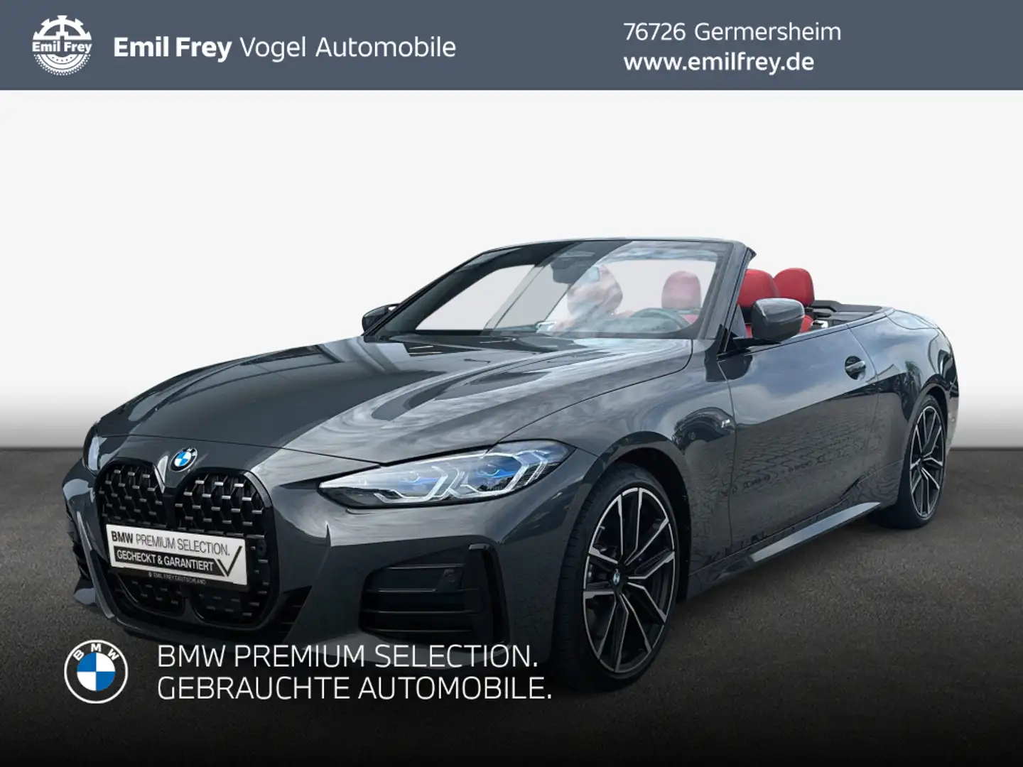 BMW M4 i Cabrio *HuD* Gris - 1