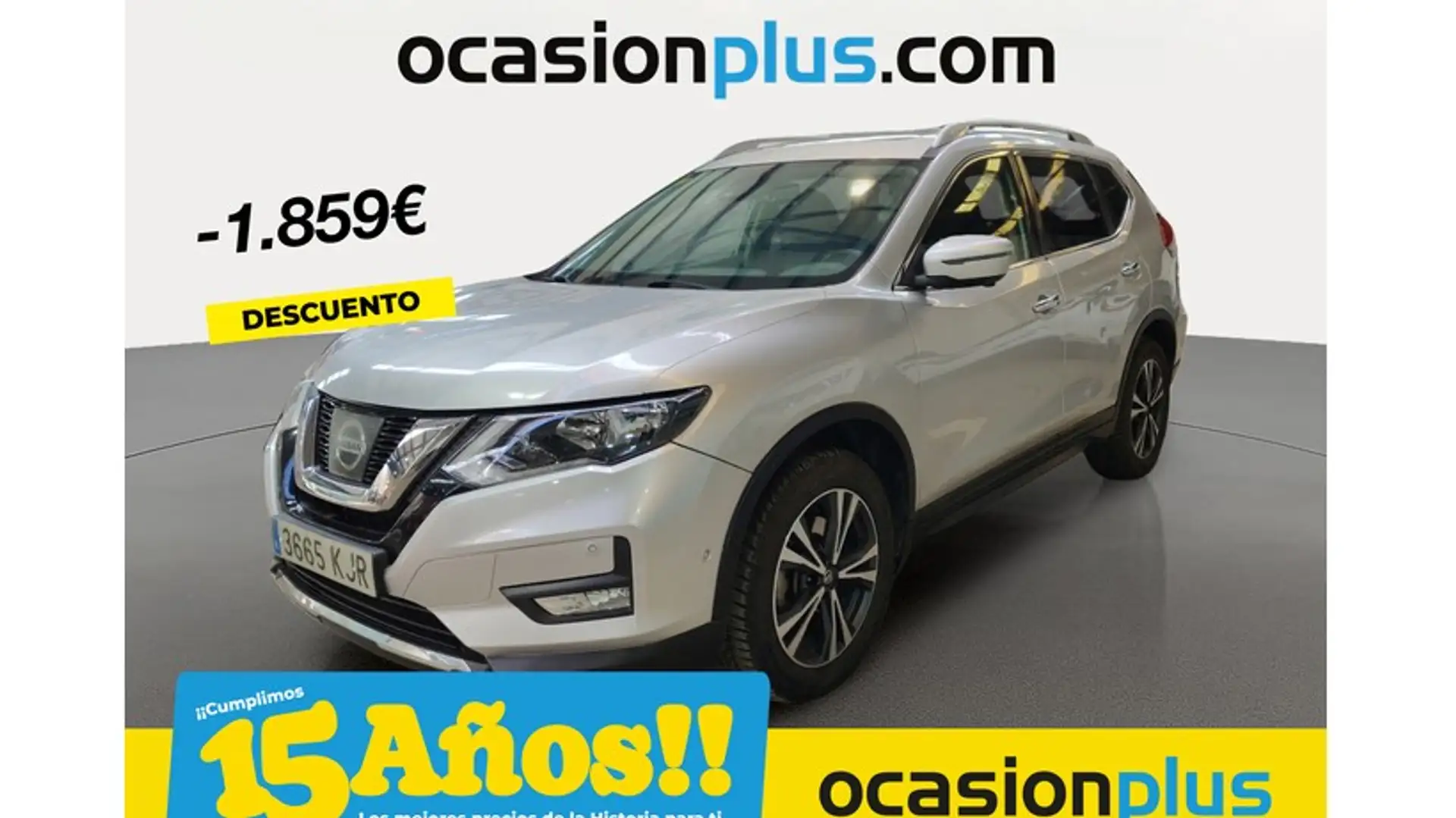 Nissan X-Trail 2.0 dCi N-Connecta 4x2 XTronic 7 pl. Plateado - 1