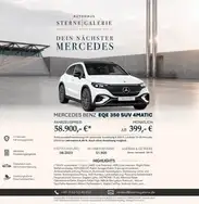 Mercedes-Benz EQE SUV/AMGLINE/360°/PANO/DISTRONIC/TOTWINK/