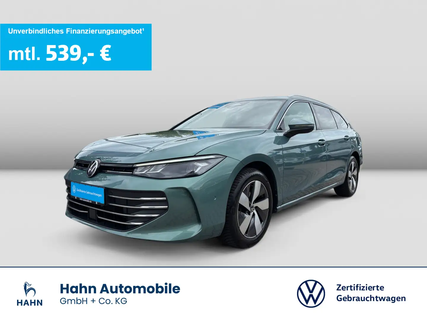 Volkswagen Passat Variant 1.5eTSI DSG Business AHK Navi LED Vert - 1