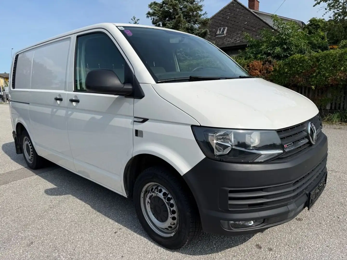 Volkswagen T6 Transporter KASTEN 4Motion 17400€NETTO STHZG KLIMA AHK TEMP Weiß - 1